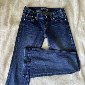 Rock and roll denim jeans